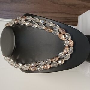 Beaded vintage 20" necklace